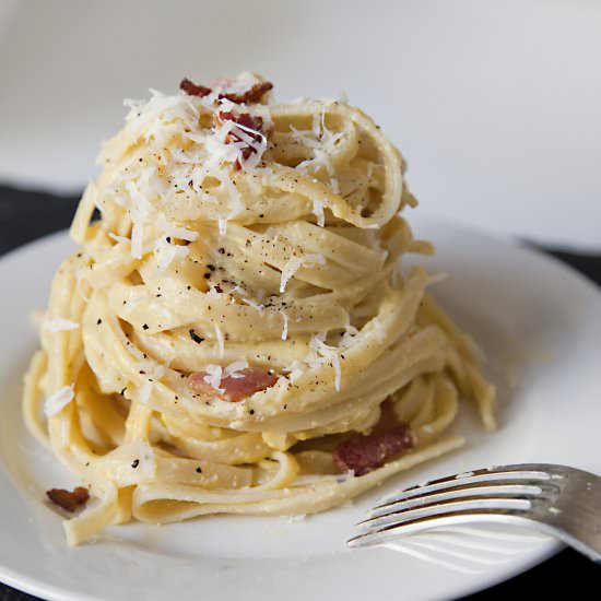 Creamy Pasta Carbonara
