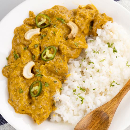 Healthy Easy Chicken Korma Recipe