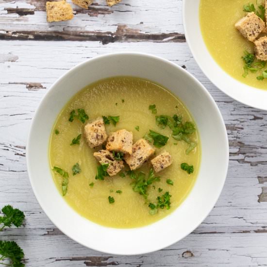 Spiced Celeriac Soup