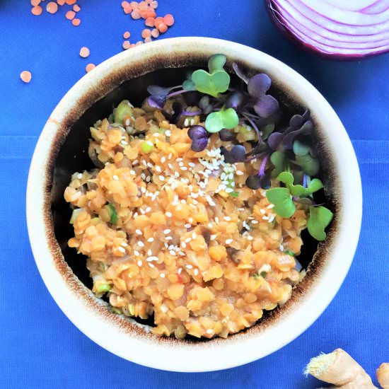 Spicy Split Red Lentils