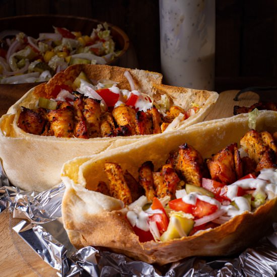 Chicken Gyros Kebab