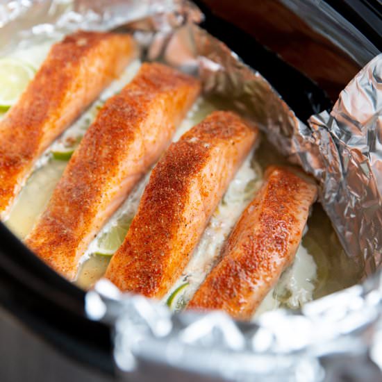 Foolproof Slow Cooker Salmon