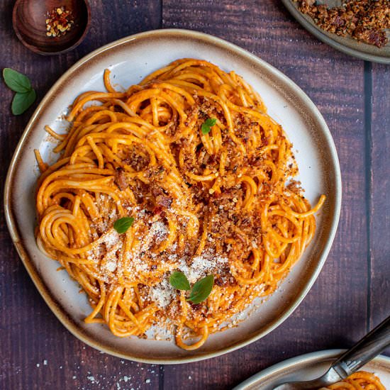Spicy pasta alla vodka