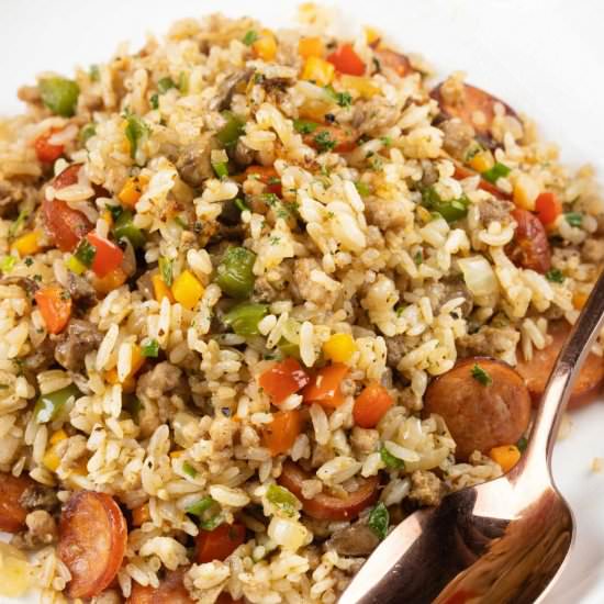 Healthy Dirty Rice Recipe