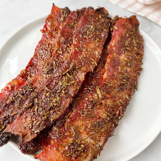 Spiced Rosemary Bacon