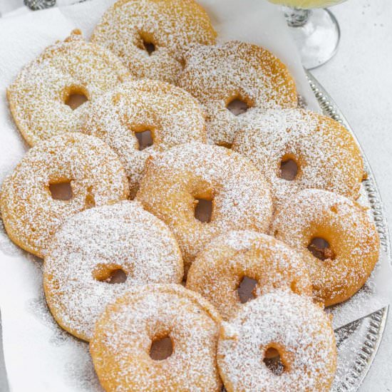 Apple Fritters Vegan