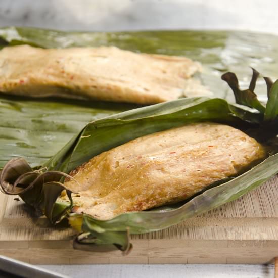 Indonesian Otak Otak (Fish Cake)