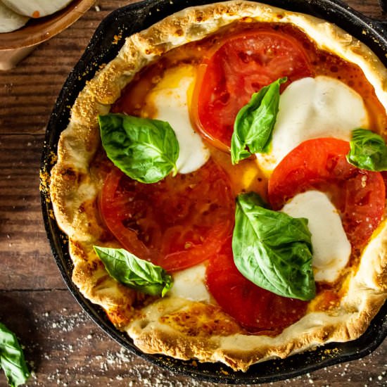 Cast Iron Pan Pizza