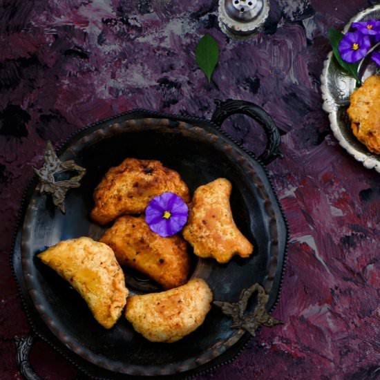Moog Puli/ Fried lentil Dumplings