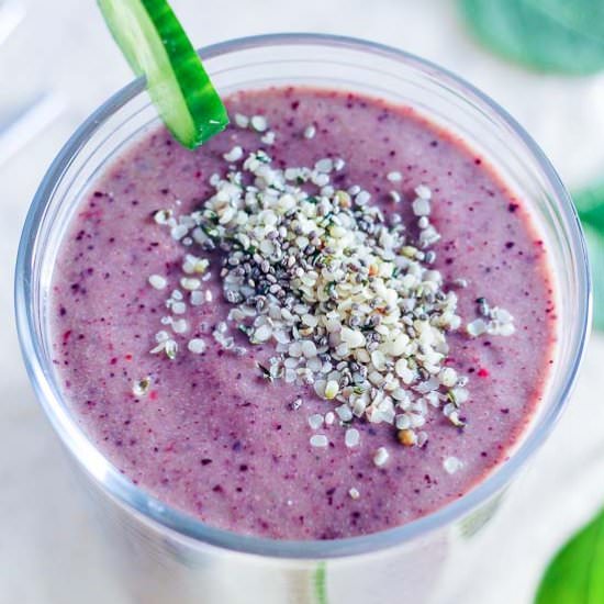 Blueberry Spinach Smoothie