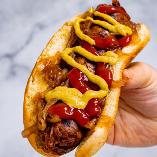 Vegan Seitan Sausage