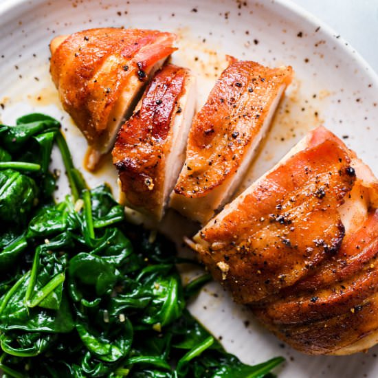 Bacon Wrapped Chicken Breasts