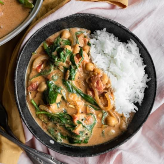 Chickpea and Potato Curry