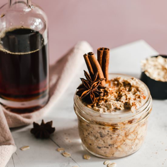 Maple Chai Overnight Oats