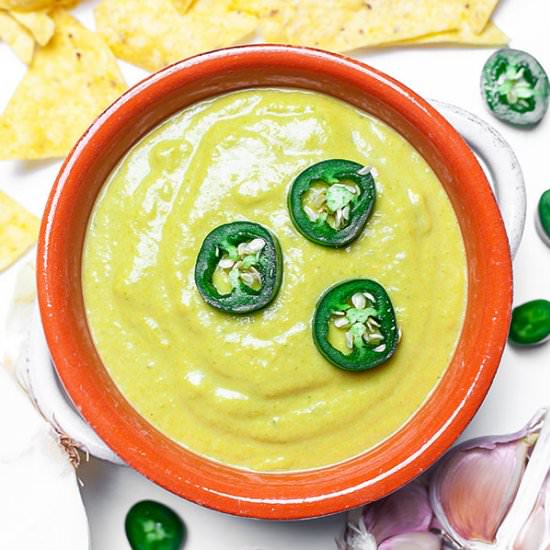 Jalapeno Sauce (Creamy & Vegan)