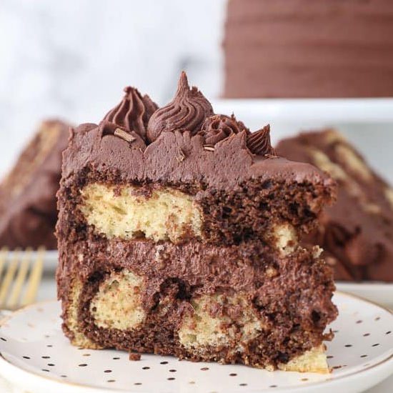 Homemade Marble Cake