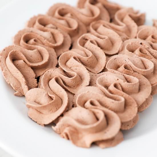 Easy Chocolate Whipped Cream