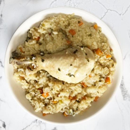Guilt-Free Bone Broth Porridge