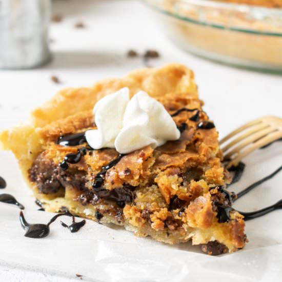 Chocolate Chip Cookie Pie