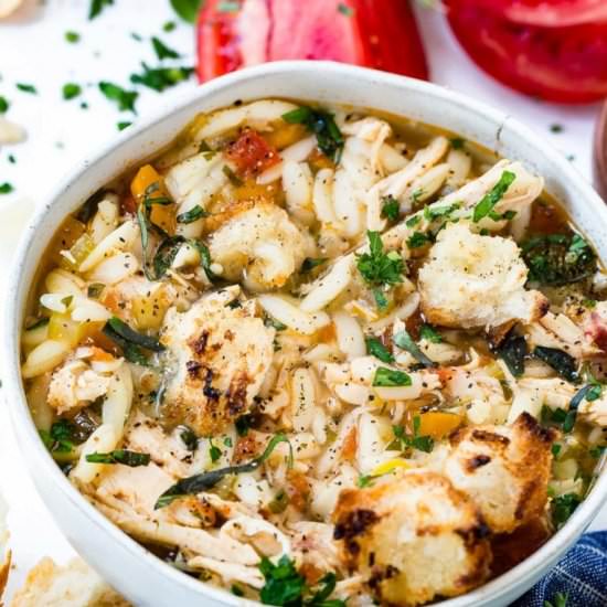 Instant Pot Italian Chicken Soup