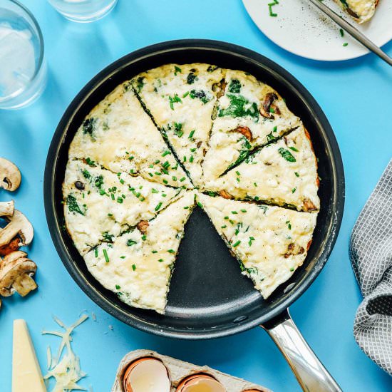Easy Egg White Frittata