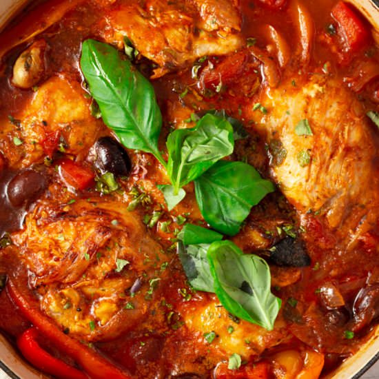 Whole30 Chicken Cacciatore