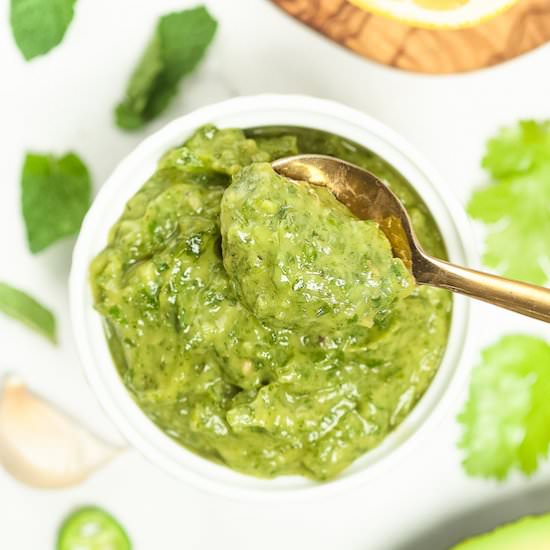 Cilantro Mint Chutney