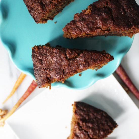 Paleo Carrot Cake Blondies