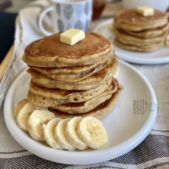 Oatmeal Buttermilk Pancakes