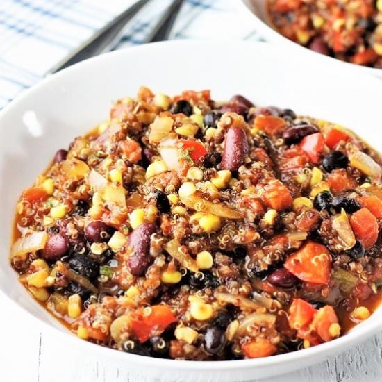 quinoa veggie chili