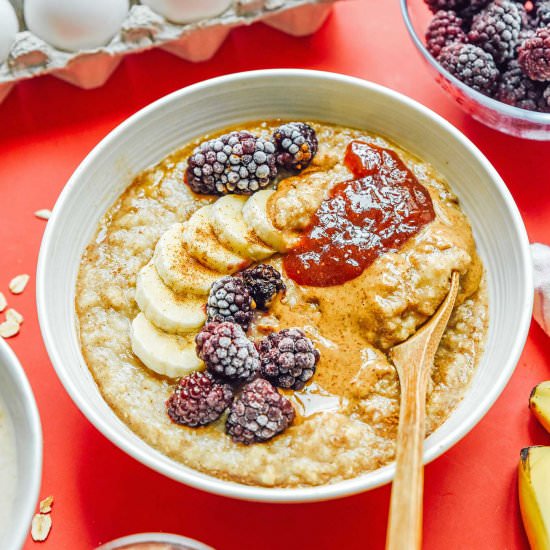 Egg White Oatmeal