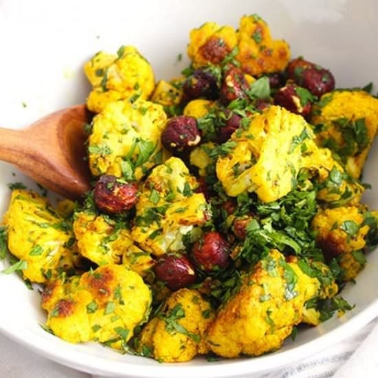 Turmeric Roasted Cauliflower