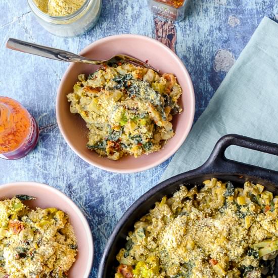 Vegan White Bean Mac and Cheese