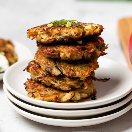 Gluten Free Apple & Potato Latkes