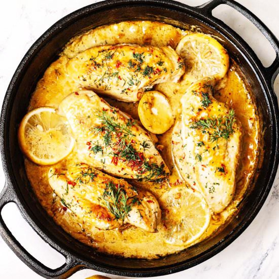 Healthy Lemon Chicken Recipe