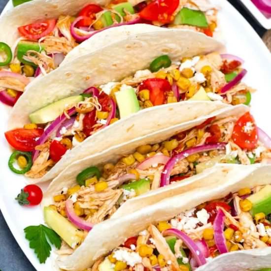 Rotisserie Chicken Tacos