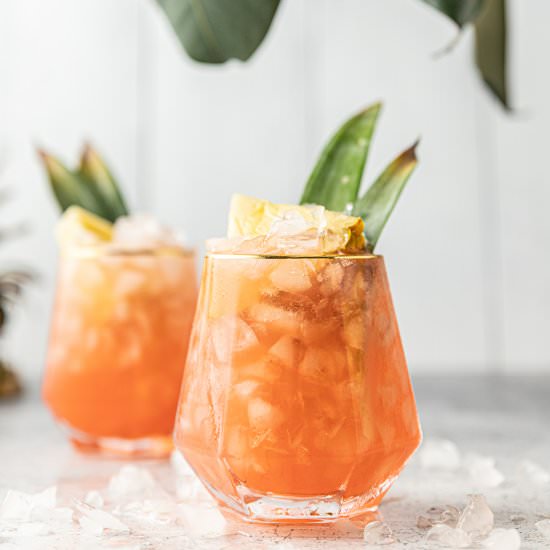 Jungle Bird Tiki Cocktail