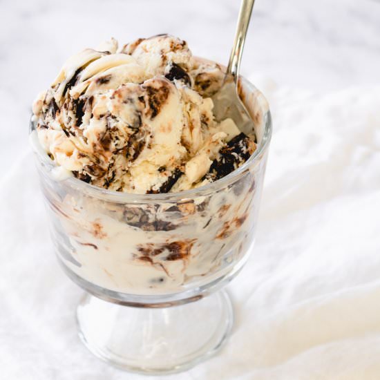 No-Churn Tin Roof Ice Cream