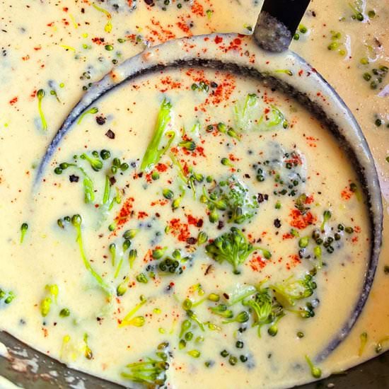 Broccoli Cheddar Soup