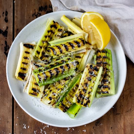 Grilled Leeks