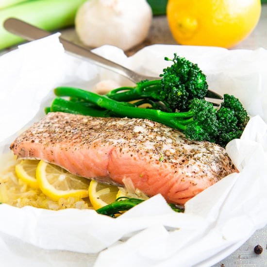 SALMON EN PAPILLOTE RECIPE