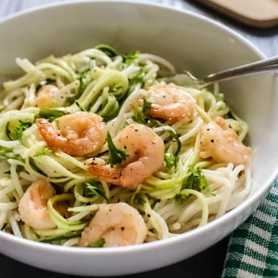 Coconut Garlic Shrimp