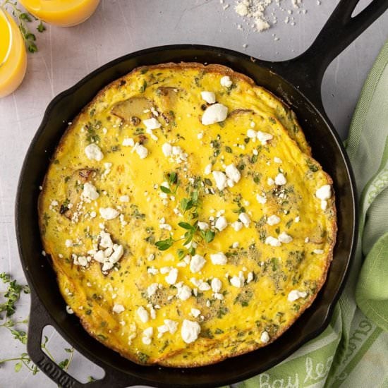 Potato Thyme Frittata