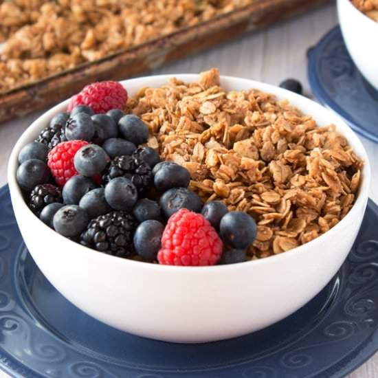 Healthy Homemade Granola Recipe