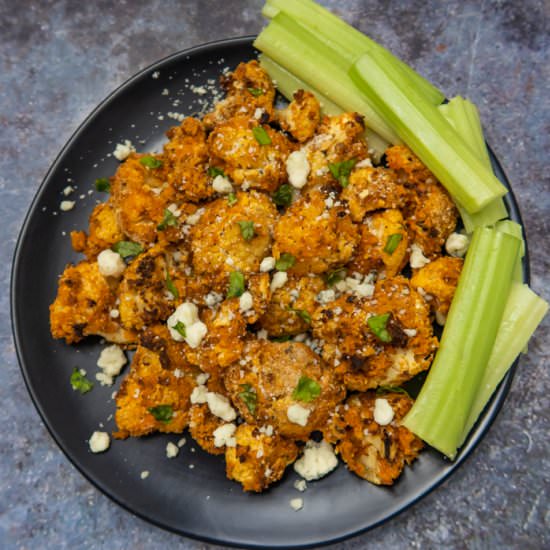 Air Fryer Buffalo Cauliflower