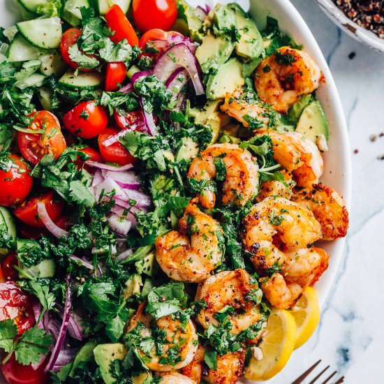 Shrimp Avocado Salad