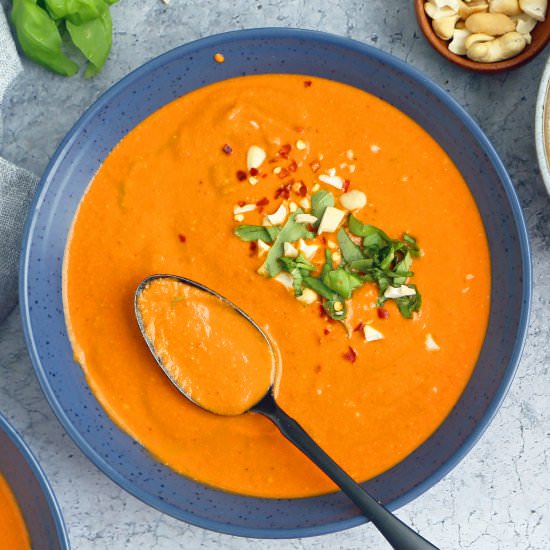 Vegan Tomato Basil Soup