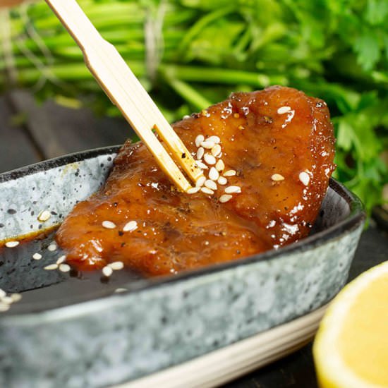 Vegan Teriyaki Wings