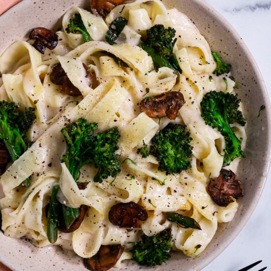 Vegan Savory Coconut Pasta
