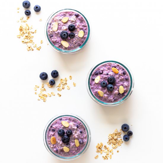 Blueberry Overnight Oats